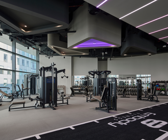 Embody DIFC machines and weights