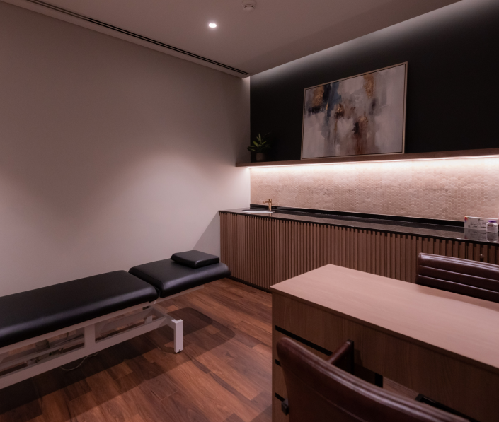 massage therapy room