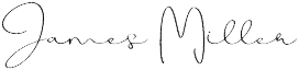 james signature